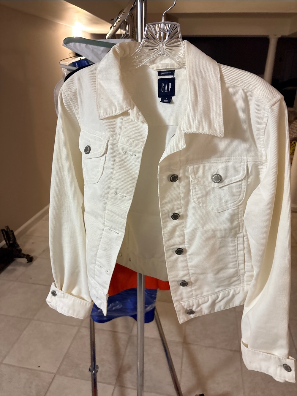 BOGO White corduroy Jacket